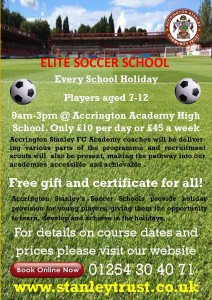 Elite Soccer Schools Leaflet 2015