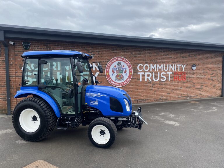 Accrington Stanley Community Trust Celebrate £24,000 Machinery Funding Success