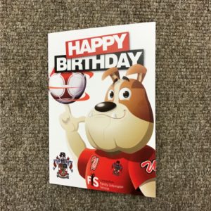 Signed Birthday Card