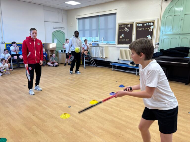 Accrington Stanley Players Inspires Students at Altham Primary for EFL Week of Action